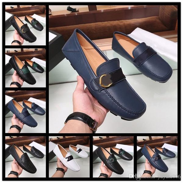 

iduzi fashion leather shoes suede loafer big size official shoes gentle mens travel walk shoe casual comfort breath shoes for men, Black