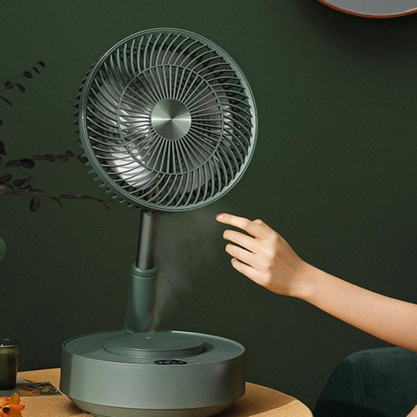 

electric fans rechargeable desk fan portable ultra-quiet creative silent mini deskventilador for home