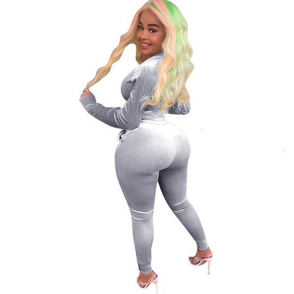 

sports fashion women's tracksuits leisure suit, Gray