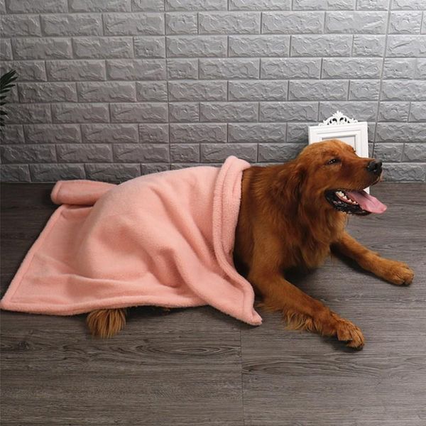 

soft double-sided small medium dog cashmere bed mats pet dogs cats warm blanket sleeping beds cover mat