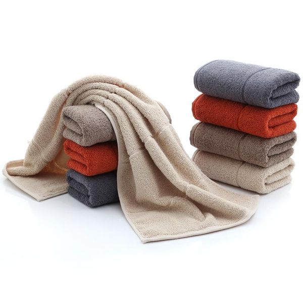 

towel thick cotton solid face bath hand absorbent washcloths home accessories
