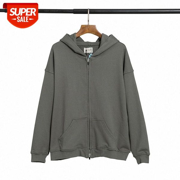 

the sixth oversized hip-hop zipper sweater #fh0i, Black