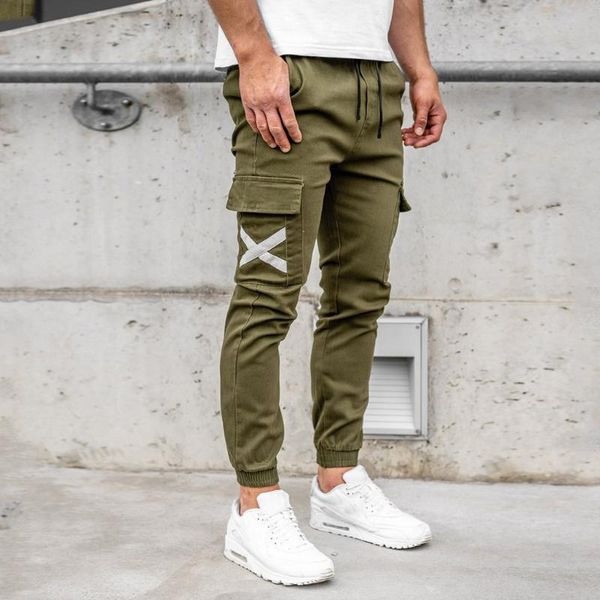 

harajuku thin section breathable man's casual pants loose elastic straight leg mens pant summer streetwear fashion man clothing, Black