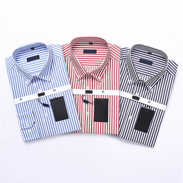 

2021 men fashion casual long sleeved printed shirt slim fit male social business dress brand clothing soft comfortablem-3xl#14, White;black