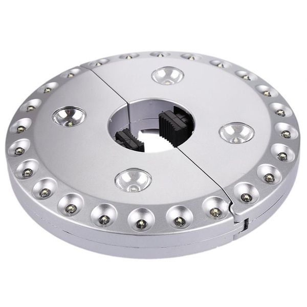 

outdoor umbrella light 24+4 led camping light multifunctional outdoor hook camping