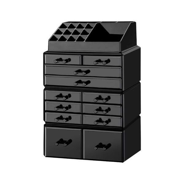 

storage boxes & bins 1pc creative drawer type cosmetic case multi-function rack
