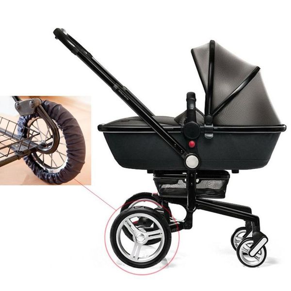 

2/4pcs baby stroller pram wheel cover anti-dirty dustproof wheelchair tire protector mom pushchair accessory dropship parts & accessories