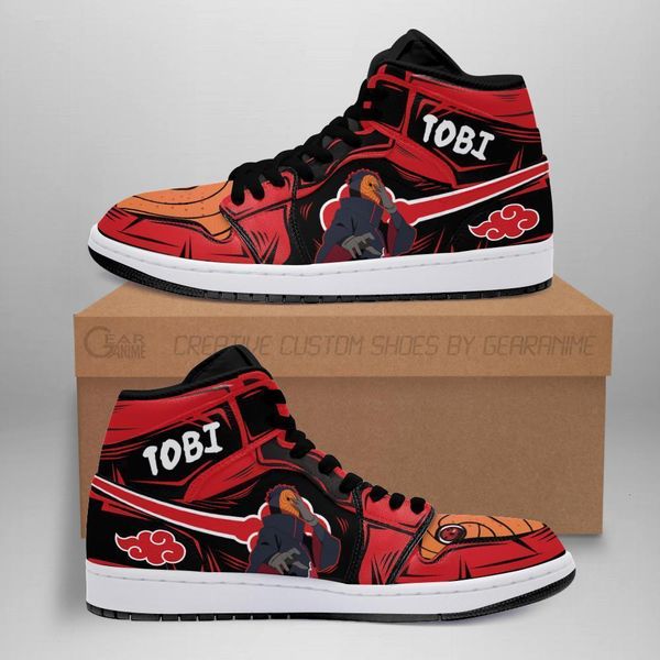 

akatsuki tobi anime sneakers fan gift
