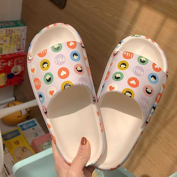 

women slippers platform fish mouth flip flops cool beach slides soft non-slip cute cartoon home shoes female sandals qq681 210625, Black
