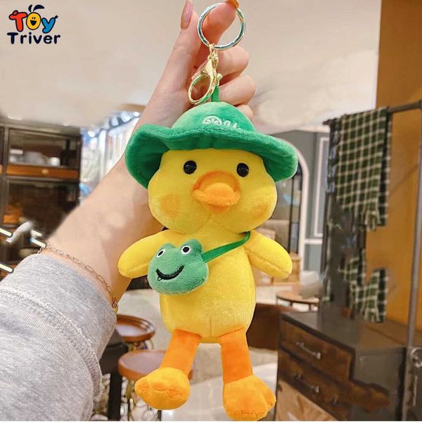 

kawaii duck bag backpack pendant keychain plush toys stuffed animals doll kids children girls boys adults cute birthday gifts