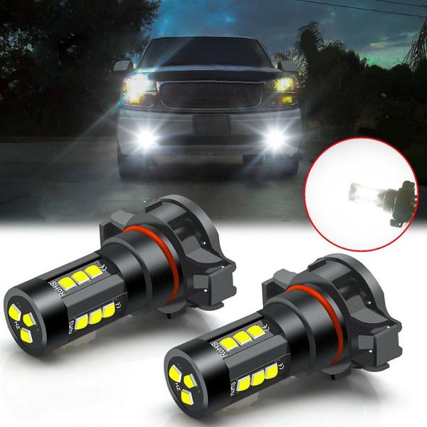 

emergency lights bright bulbs dc 8v-80v fog light for sierra 1500 2500hd 3500hd h16 kit 360Â° beam 5202 2504