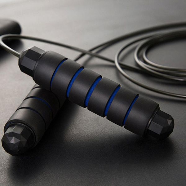 

jump ropes skipping rope speed weighted workout training gear adjustable steel wire home gym fitness body building