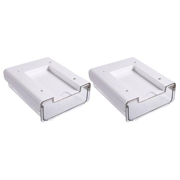 

storage drawers 2pcs under desk stationary container table organizer boxes stand