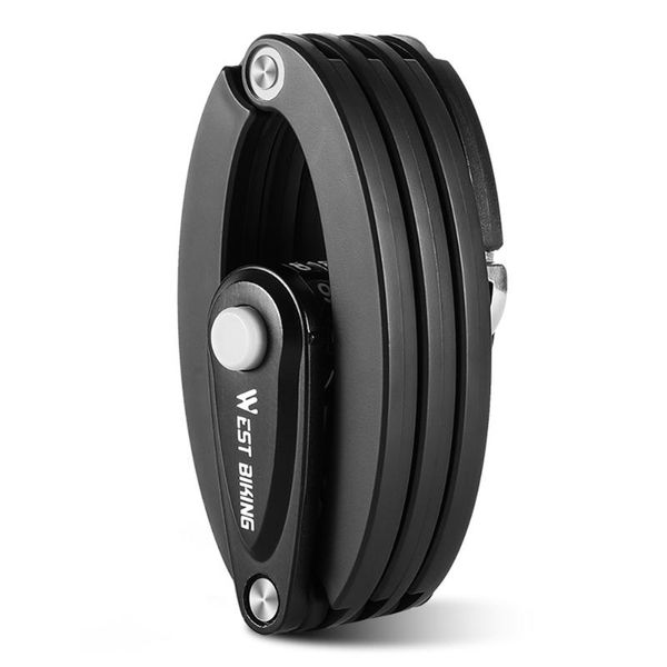 

bike locks bicycle password lock folding chains cycling equipment