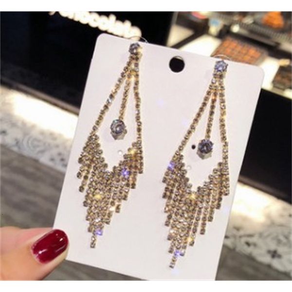 

noble low price colorful diamond crystal lady's earings 6trer, Silver