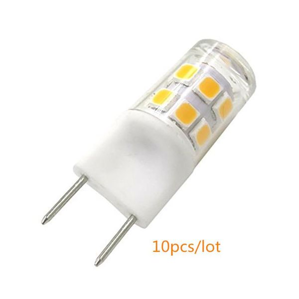 

bulbs 10pcs g8 led bulb 110v 2.2w ceramic 20w equivalent halogen xenon replacement lamp light for under-counter kitchen