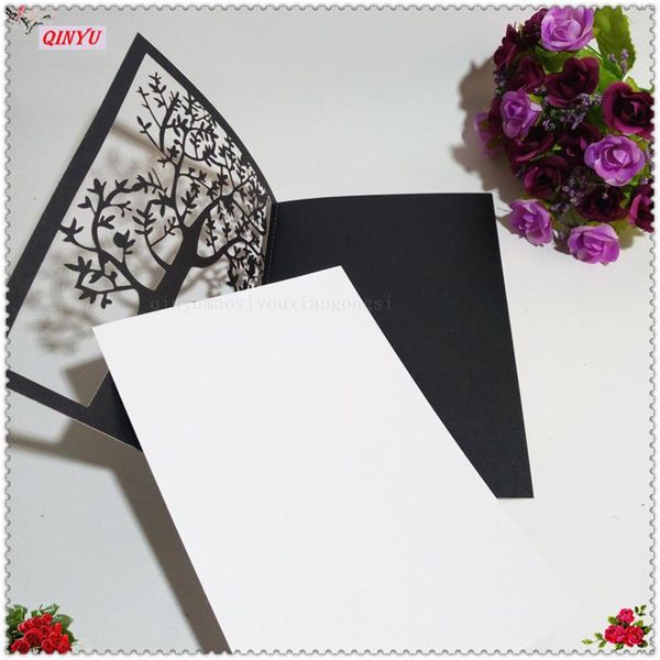 

greeting cards card paper name place laser cut wedding 10pcs/pack anti-gloss paperparty table favor decor color 8zsh196-10