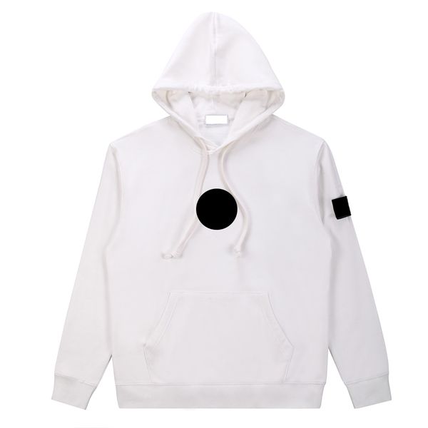 

2 colors toney men's sweatshirt stones men is casual couple loose badge hooded drawstring sweatshirts, Black