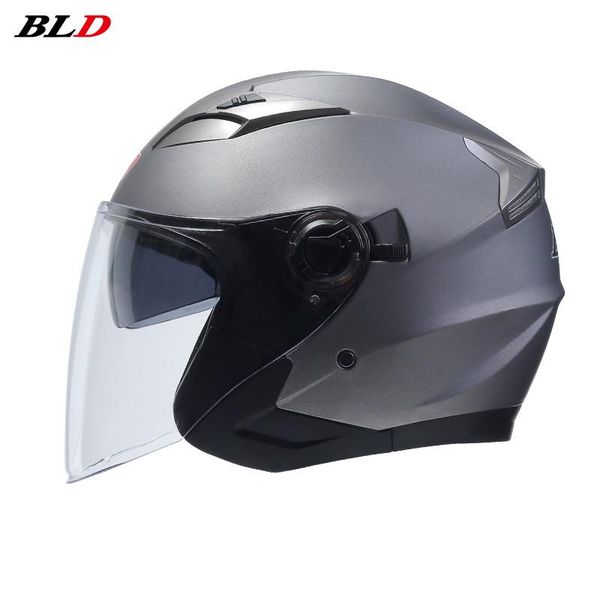 

motorcycle helmets open face double lens helmet summer riding motocross racing motobike electric vehicles bike scooter casco