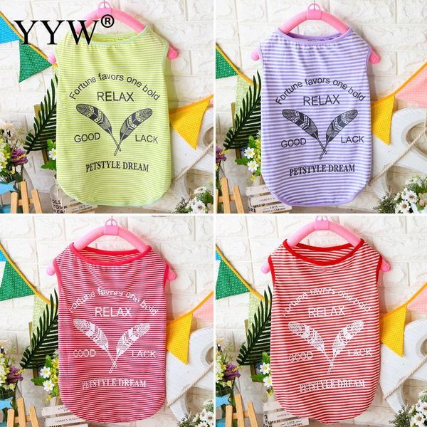 

dog apparel summer pet clothes for dogs coat jackets letter puppy overalls costume spring clothing pets breathable