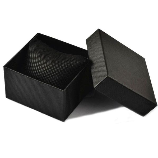 

watch boxes & cases fashion box pattern solid color bracelet jewelry square durable gift, Black;blue