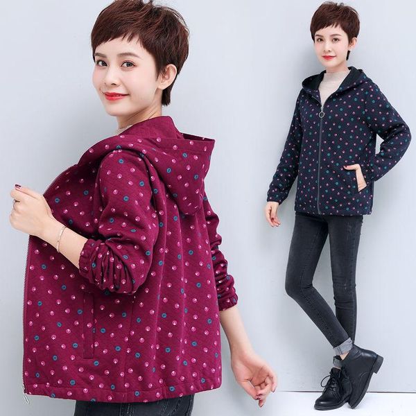 

women's trench coats middle-aged korean spring autumn hooded short coat women large size casual windbreaker female loose outerwear r767, Tan;black