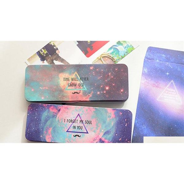 

2015new fashion korea stationery cute retro series tin pencil case /student storage box 4color school pencil ca jlltwz homecart