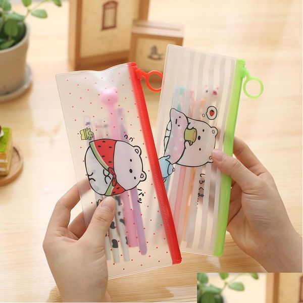 

wholesale- cute cartoon pencil case sealing ring simple creati jllyyo mx_home
