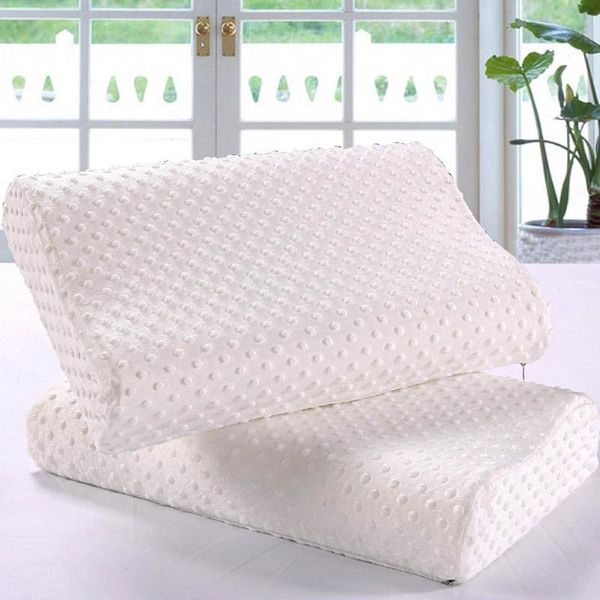 

pillow 30x50x7/10 cm heathy care good sleep bedroom tos gel memory foam slow rebound pillows