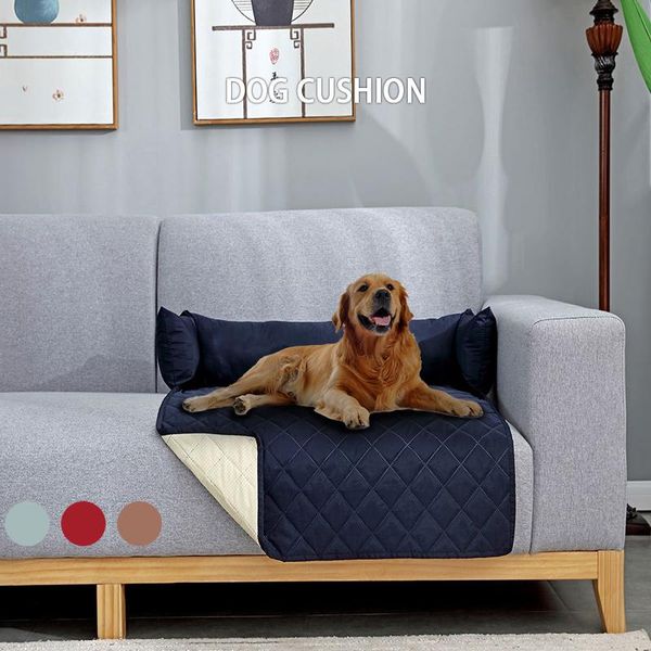 

kennels & pens breathable dog mat washable pet sofa pad double-sided usable cat bed for cats small medium large dogs supplies
