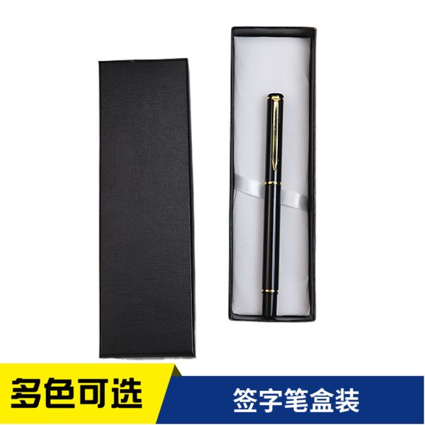 

signature sal pen boxed busins advertising gift metal pearl core can