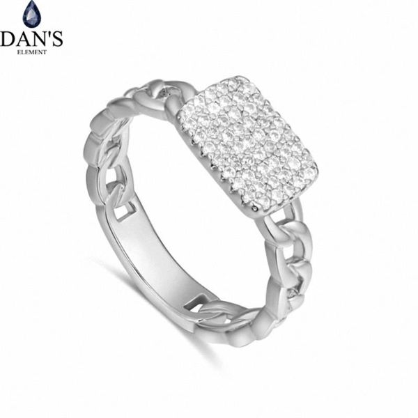 

wedding rings dan's brand real zirconia micro inlays rose gold color ring party for women valentine gift 130574, Slivery;golden