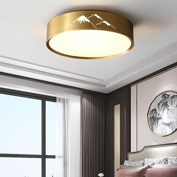 

ceiling lights chinese style living room zen modern minimalist bedroom study round creative decorative lamp