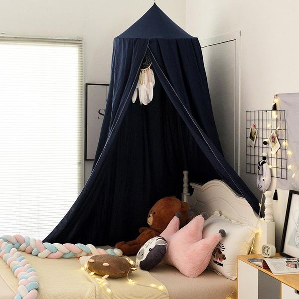 

crib netting baby bed tent hung dome mosquito net girl room decor canopy curtain