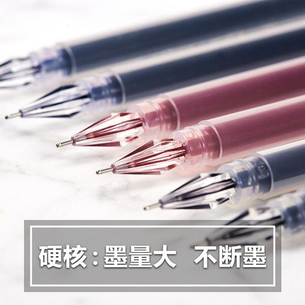 

capacity large head 0.38 needle neutral pen signature special for student examination carbon large