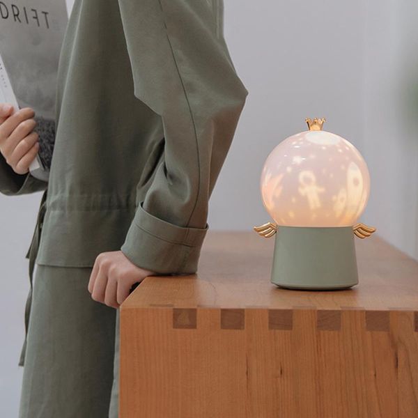 

party decoration starry sky night light music box home lamp rechargeable rotating led dream atmosphere projector children gift