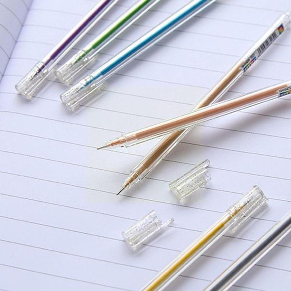 

gel pens 12 color pen 0.5mm ink school office set stationery n9k4