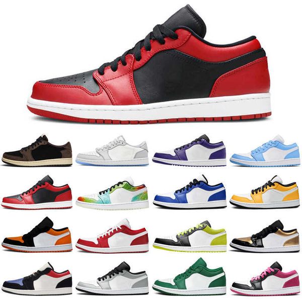 

wholesale 1 1s low jumpman men women basketball shoes court purple pine green unc mens womens trainers sports sneakers size 36-45
