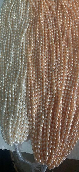 

chains pearl necklace freshwater 4mm-5mm price negotiation, Silver