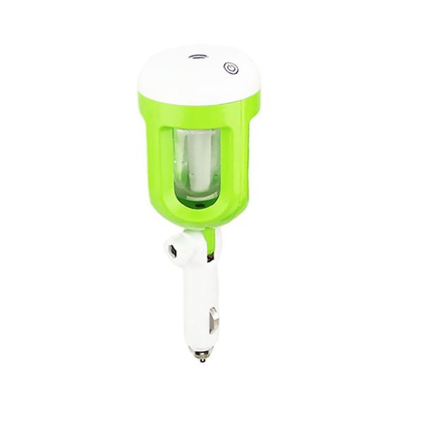 

car air freshener mini humidifier purification anion vehicle (green)