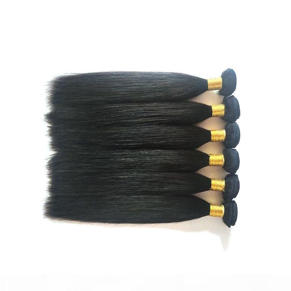 

natural black brazilian virgin hair 3bundles full and thick healthy end silky straight hair weaves factory wholesale price in stock