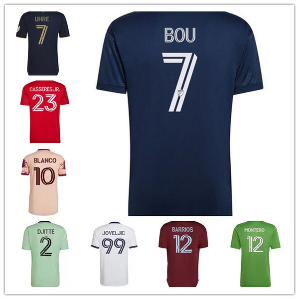 

mls 22 23 pre sell football dc inter miami unites soccer jerseys 2022 2023 nashville los angeles la galaxy atlanta orlando seattle sounders, Black;yellow