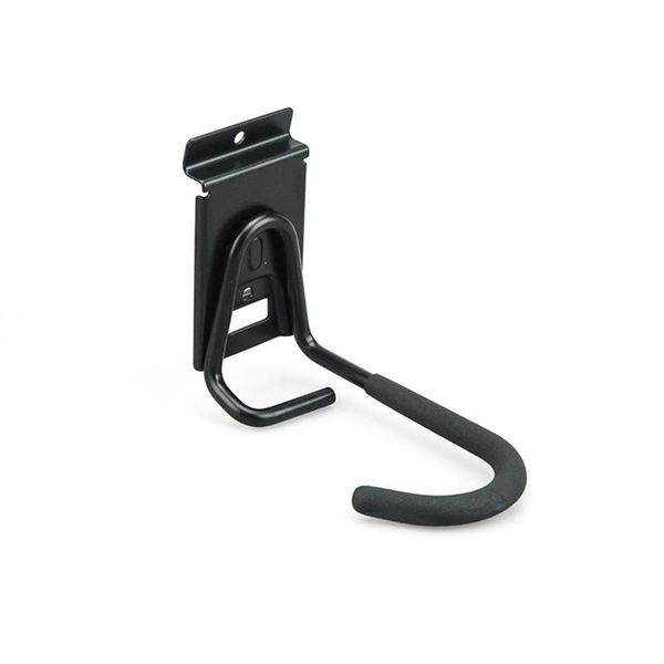 

hooks & rails 1pc bicycle hook heavy duty iron wall / slot plate, vertical hanging storage system accessory