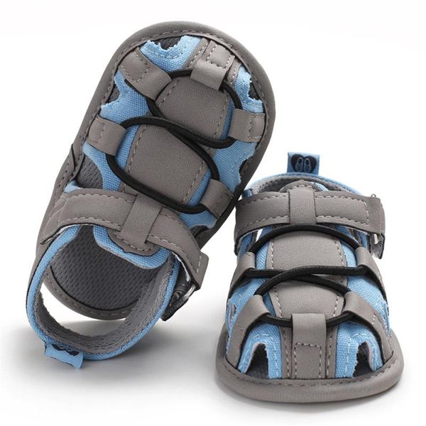 

first walkers 2021 baby 0-18m born infant kid boy girl soft sole crib toddler summer patchwork bandage shoes #p3