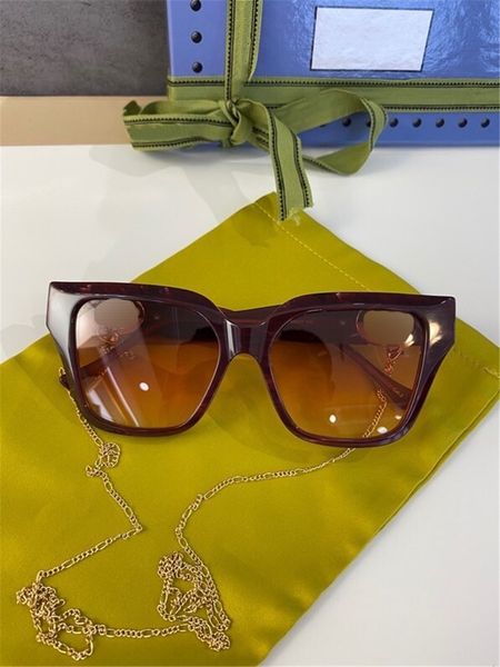 

men's and women's summer sunglasses 1023 uv protection antique full frame fashion wear chain box, White;black