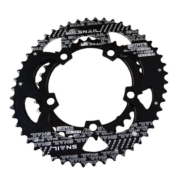 

bike heels & chainwheels road bicylcle 700c 110bcd 50/35t oval chainwheel kit 7075-t6 alloy ultralight ellipse climbing power plate sna