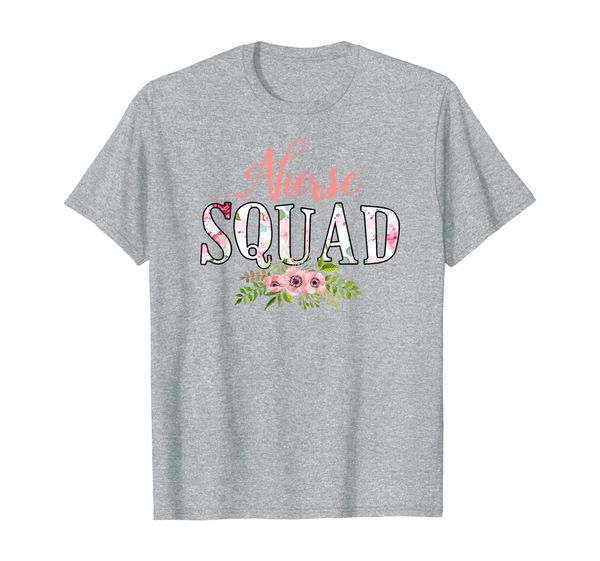 

nurse squad shirt funny nursing graduate student cute gift t-shirt, White;black