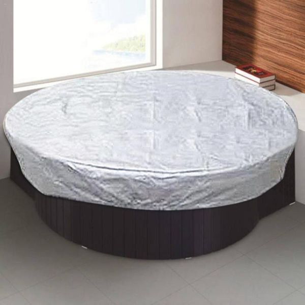 

pool & accessories outdoor spa tub cover swimming dust round covers for rain protection