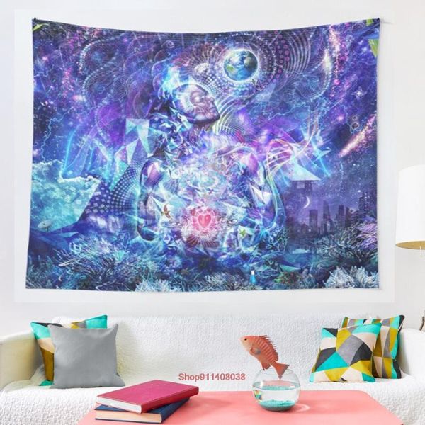 

tapestries transcension tapestry hippie wall hanging cloth coffee bedroom mandala fabric boho