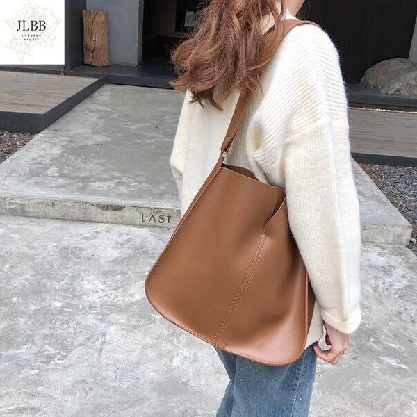 

cross body casual women shoulder bags pu leather composite female handbag and purses brown big totes 2pcs bolsos ladies crossbody